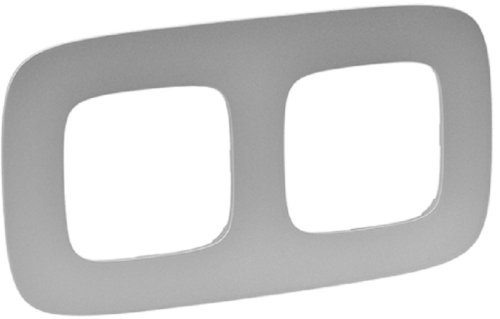 Рамка универсальная Legrand Valena Allure 2-м. алюминий фото Рамка универсальная Legrand Valena Allure 2-м. алюминий картинка